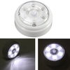 Wireless PIR Infrared Motion Sensor 6 LED Night Light Home Outdoor
