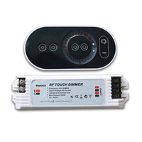 Wireless RF Remote Touch Dimmer For Single SMD5630/5050/3528 LED Strip Light DC12V-24V