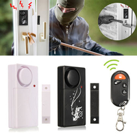Wireless Security Entry Burglar Alarm System Magnetic Sensor Door Window Home