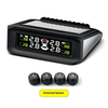 Wireless Solar-Powered External Tire Pressure Monitoring System Pressure Sensor Tire Pressure Detection with Digital LCD