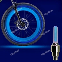 Blue Color Bike Motorcycle Car Flash Valve Sealing Cap
