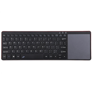 Bluetooth Wireless Keyboard w Touchpad with Multi-Finger Functions