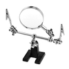 Helping Hand Hands Tool Jewelry Repair Fly Soldering Iron Clamp Magnifying Glass