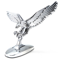 High Quality Universal 3D Eagle Car Logo Front Cover Bonnet