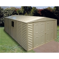 10 x 21 Deluxe Duramax Plastic PVC Garage With Steel Frame (3.22m x 6.38m)