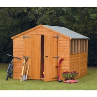 12 x 8 Heavy Duty Shiplap Tongue and Groove Apex Workshop