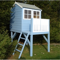 4ft x 6ft Wooden Tower Playhouse