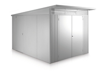 8 x 12 XX Large Premier Heavy Duty Metal Metallic Silver Shed (2.6m x 3.8m)