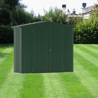 8 x 3 Premier Heavy Duty Metal Dark Green Shed (2.44m x 0.84m)