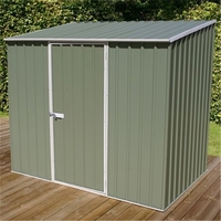 8 x 5 Premier Pale Eucalyptus Metal Garden Shed (2.26m x 1.52m) *FREE 48HR DELIVERY