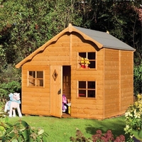 Deluxe Playaway Swiss Cottage Playhouse (2.50m x 2.08m)