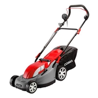 Electric Rear Roller Lawnmower 34cm - Cobra GTRM34 - Free Next Day Delivery*