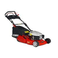 Electric Start Self Propelled Rear Roller Rotary Lawnmower - 46cm - Cobra RM46SPCE - Free Oil and Free Next Day Delivery*