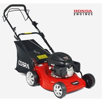 Honda Powered Self Propelled Petrol Rotary Lawnmower - 46cm - Cobra M46SPH - Free Oil and Free Next Day Delivery*
