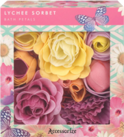 Accessorize Lychee Sorbet Bath Petals In Box 70g