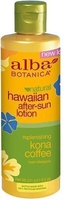 Alba Botanica Natural Hawaiian After-Sun Lotion Replenishing Kona Coffee 250ml