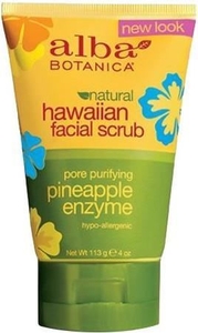 Alba Botanica Natural Hawaiian Facial Scrub Pore Purifying Pineapple Enzyme 118ml