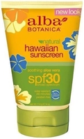 Alba Botanica Natural Hawaiian Sunscreen Soothing Aloe Vera Broad Spectrum SPF 30 118ml