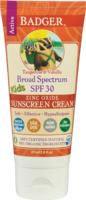 Badger Balm Kids Tangerine & Vanilla Sunscreen Cream SPF30 87ml