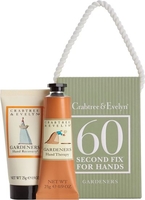 Crabtree & Evelyn Gardeners 60 Second Hand Cream Fix Kit Mini 2 x 25g