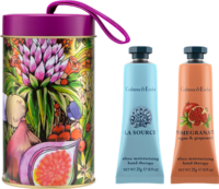 Crabtree & Evelyn Pomegranate La Source Ornament Tin Gift Set