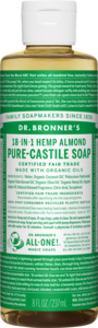 Dr Bronner 18-in-1 Hemp Almond Pure-Castile Soap 237ml