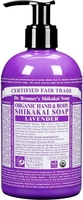 Dr Bronner Organic Fair Trade Shikakai Soap Lavender 356ml