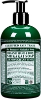 Dr Bronner Organic Fair Trade Shikakai Soap Lemongrass Lime 356ml