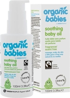 Green People Organic Babies Soothing Baby Oil Scent Free 100ml