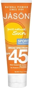 Jason Sport Natural Sunscreen SPF 45 113g