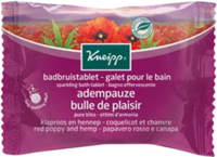 Kneipp Sparkling Herbal Bath Tablet Pure Bliss (Red Poppy & Hemp)