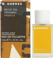 Korres White Tea,  Bergamot & Freesia Eau de Toilette 50ml
