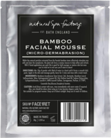 Natural Spa Factory Exfoliating Bamboo Facial Mousse 30g