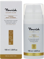 Nourish Argan Golden Glow Toning Body Shimmer 100ml