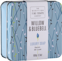 Scottish Fine Soaps Willow & Bluebell Soap in a Tin 100g