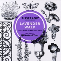 Tisserand Aromatherapy National Trust Lavender Walk Scented Sachets 3 x 8g