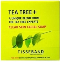 Tisserand Aromatherapy Tea Tree+ Clear Skin Facial Soap 100g