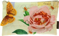 Tokyo Milk Rose With Bees Cosmetic Bag 23.5 x 14.5cm