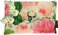 Tokyo Milk Skull With Roses Cosmetic Bag 23.5 x 14.5cm