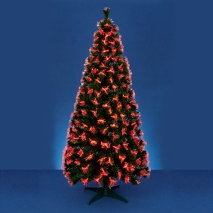 1.5M Fibre Optic Burst Tree with Colour Morphing LEDs