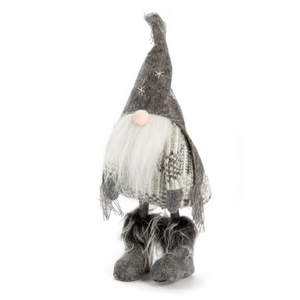 Grey White Gnome
