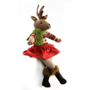 Ornamental Fabric Reindeer