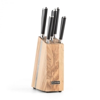 Katana 6 Knife Set 6-Piece Solid Wood Knife Block 3Cr13 Stainless Steel