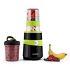 Klarstein Vitalic Blender Smoothie Maker 1000W 2 Blade Attachments Black