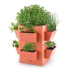 Wadbeck Herbie Hero Herp Pot Plant Pot 8 Plant Trays PP Terracotta
