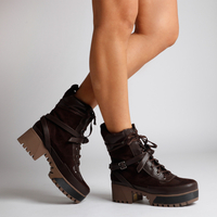 Ellaria Brown Biker Boot