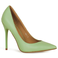 Penelope Mint Pointed Toe Stiletto Heels