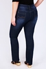 Indigo Bootcut SHAPER Jeans With Two Button Fastening