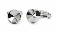 Dimple Cone Polished Cufflinks
