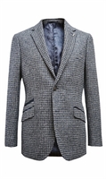 Dogstooth Grey And Navy Jacket